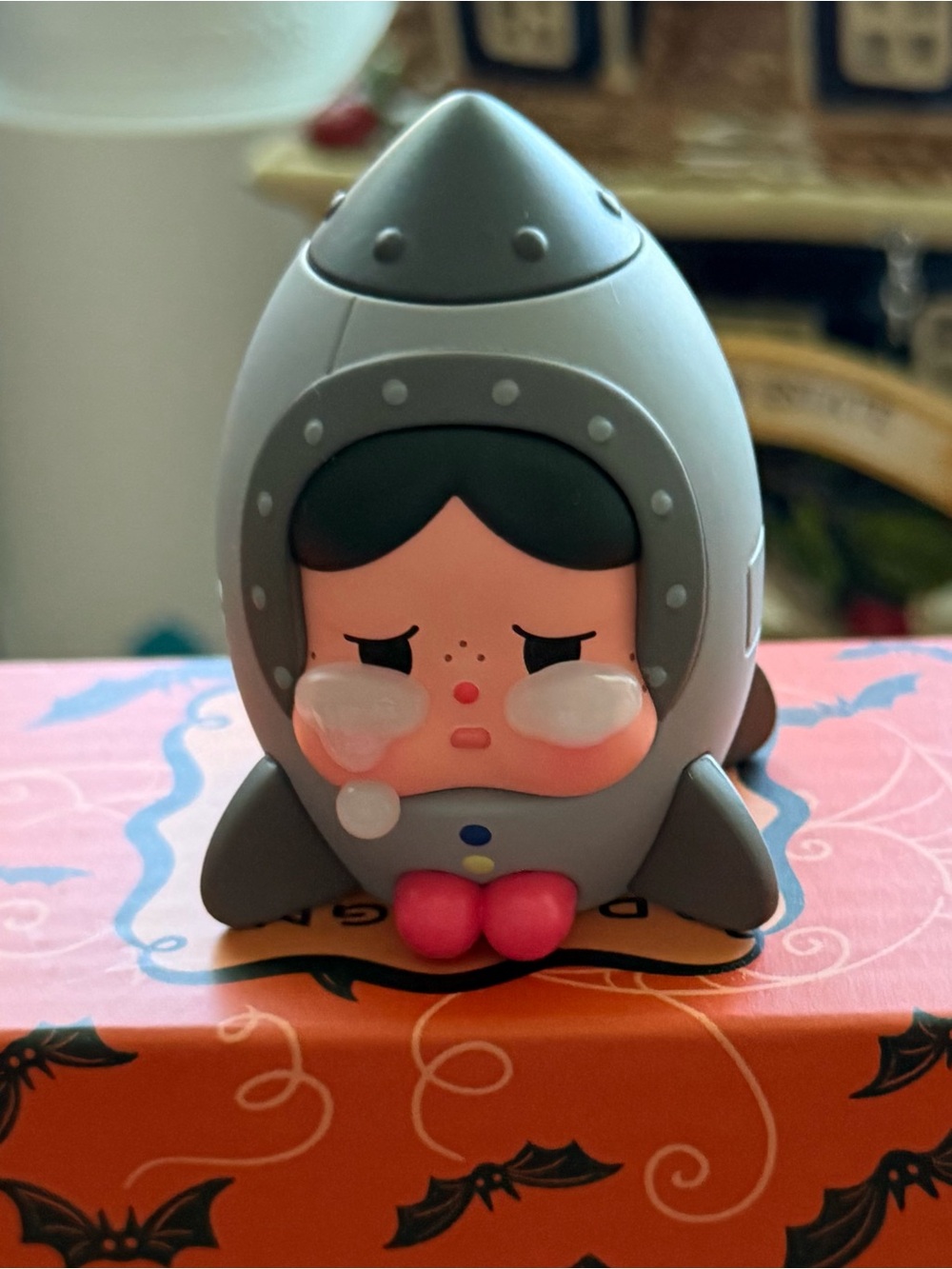 Pop Mart Crybaby Crying To The Moon Mini The Space Traveler Blind Box Figurine